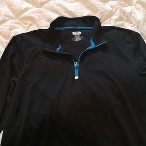 Fila Long Sleeve 3/4 Zip Performance Shirt
